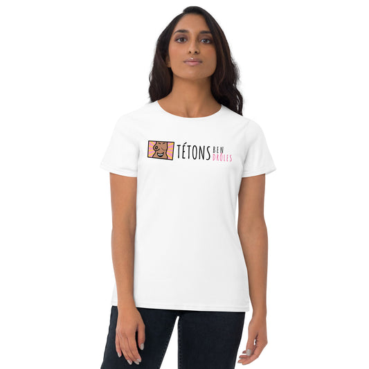 T-shirt pour Femmes Tétons Ben Drôles